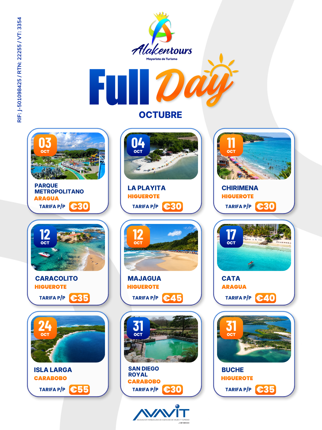 Octubre Fullday